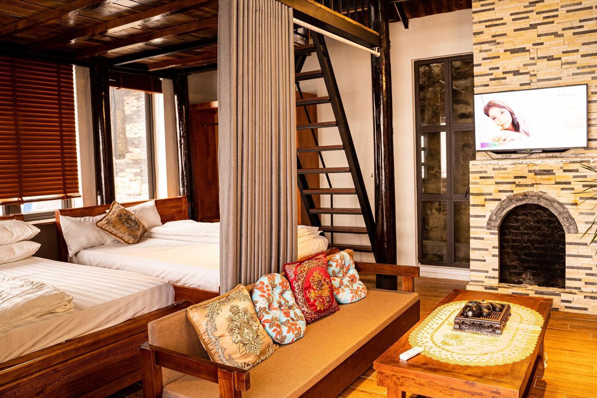 Chuon Chuon Villa Homestay Tam Ðảo エクステリア 写真